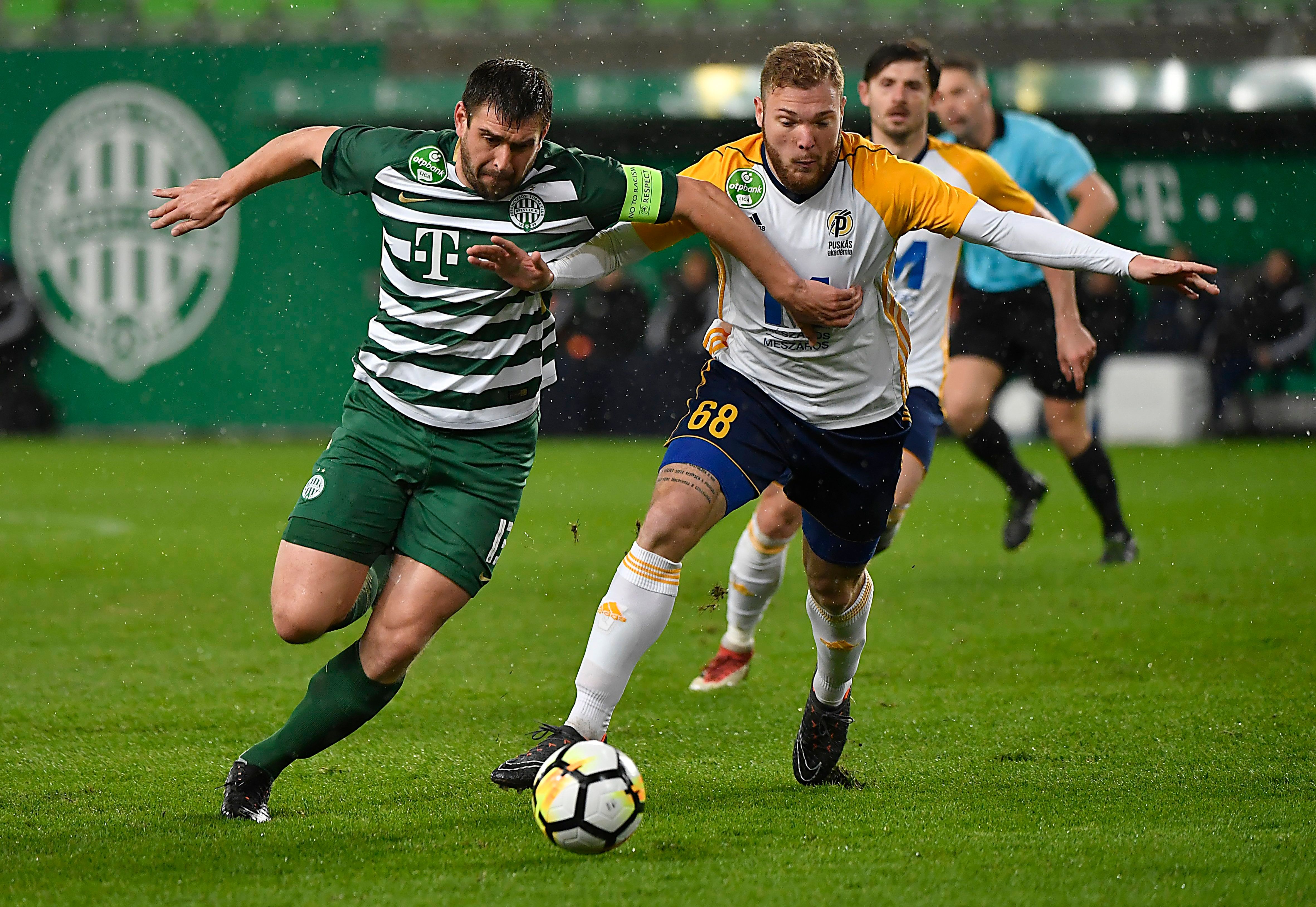 Böde Dániel Ferencváros Hegedűs János Krisztián Puskás Akadémia