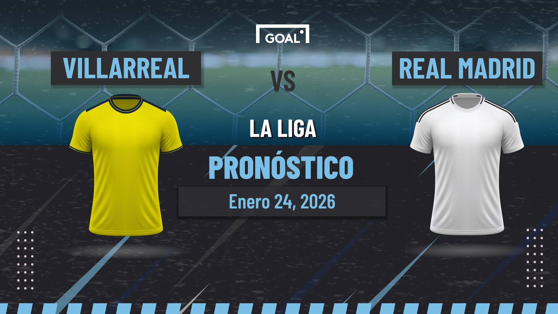 Villarreal vs Real Madrid Pronóstico y Apuestas LaLiga | 24/01/26