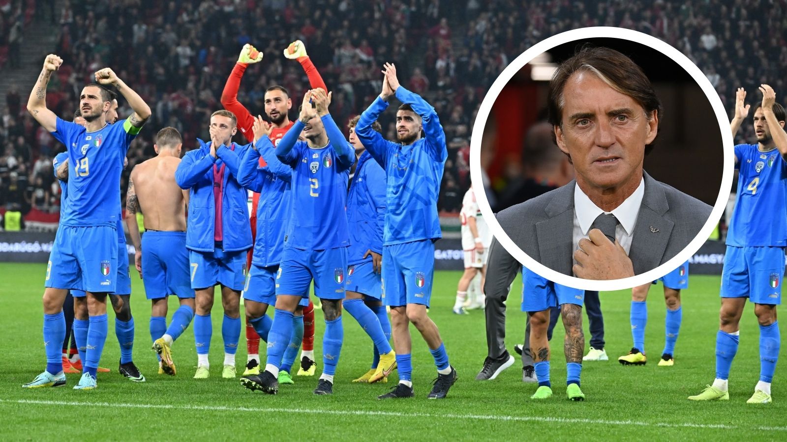 Hungary Italy Roberto Mancini 26092022