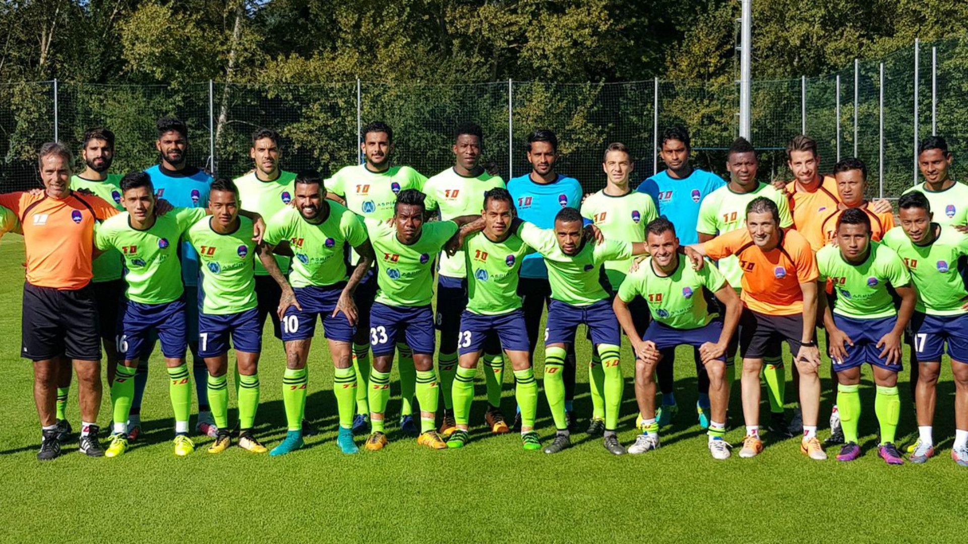 Delhi Dynamos ISL 2017 squad