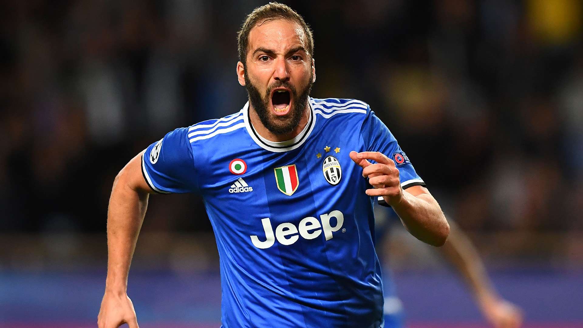 Gonzalo Higuain Monaco Juventus Champions League