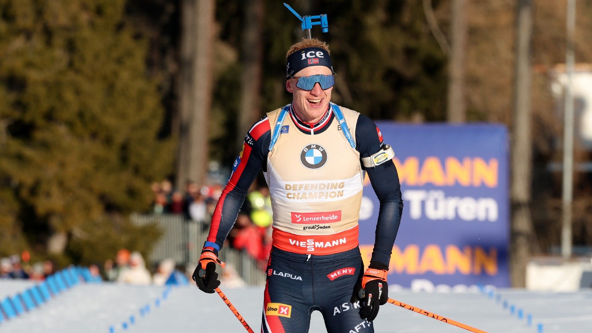 Johannes Thingnes Boe of Team Norway 