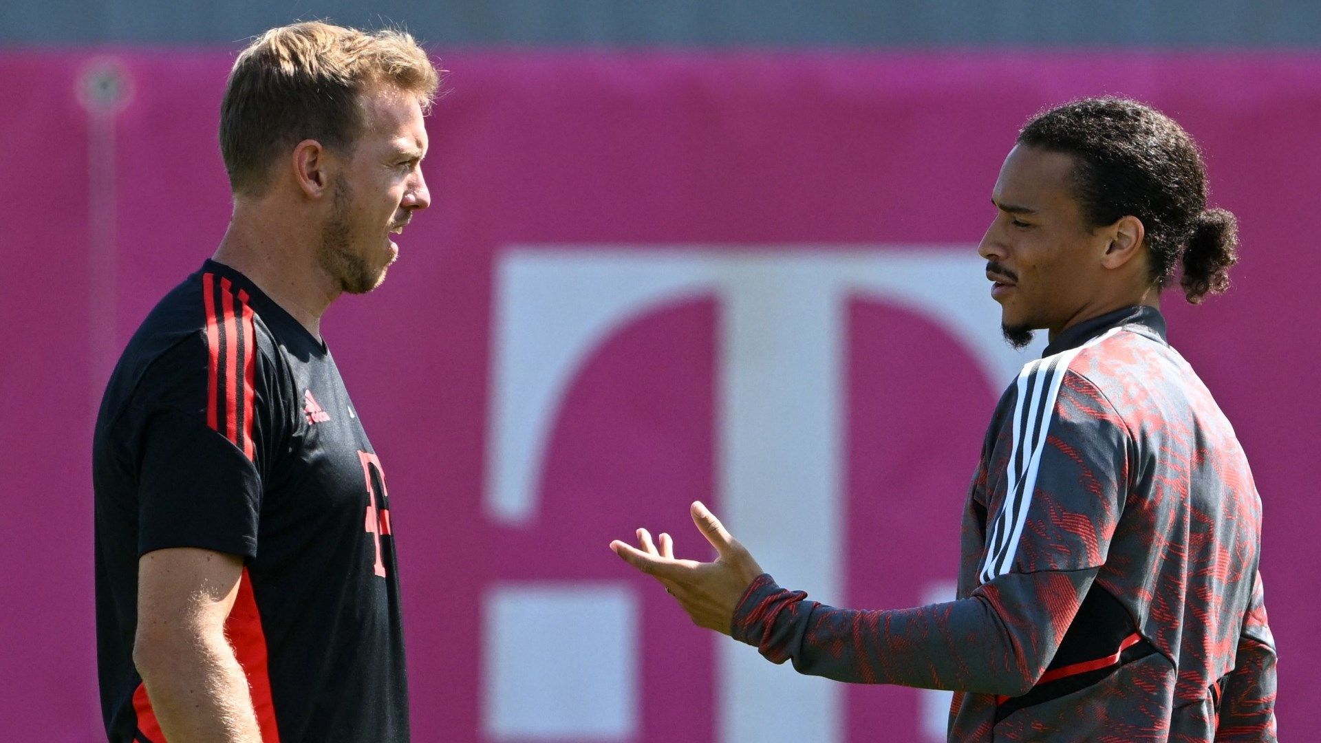 Leroy Sane Julian Nagelsmann Bayern Munich 