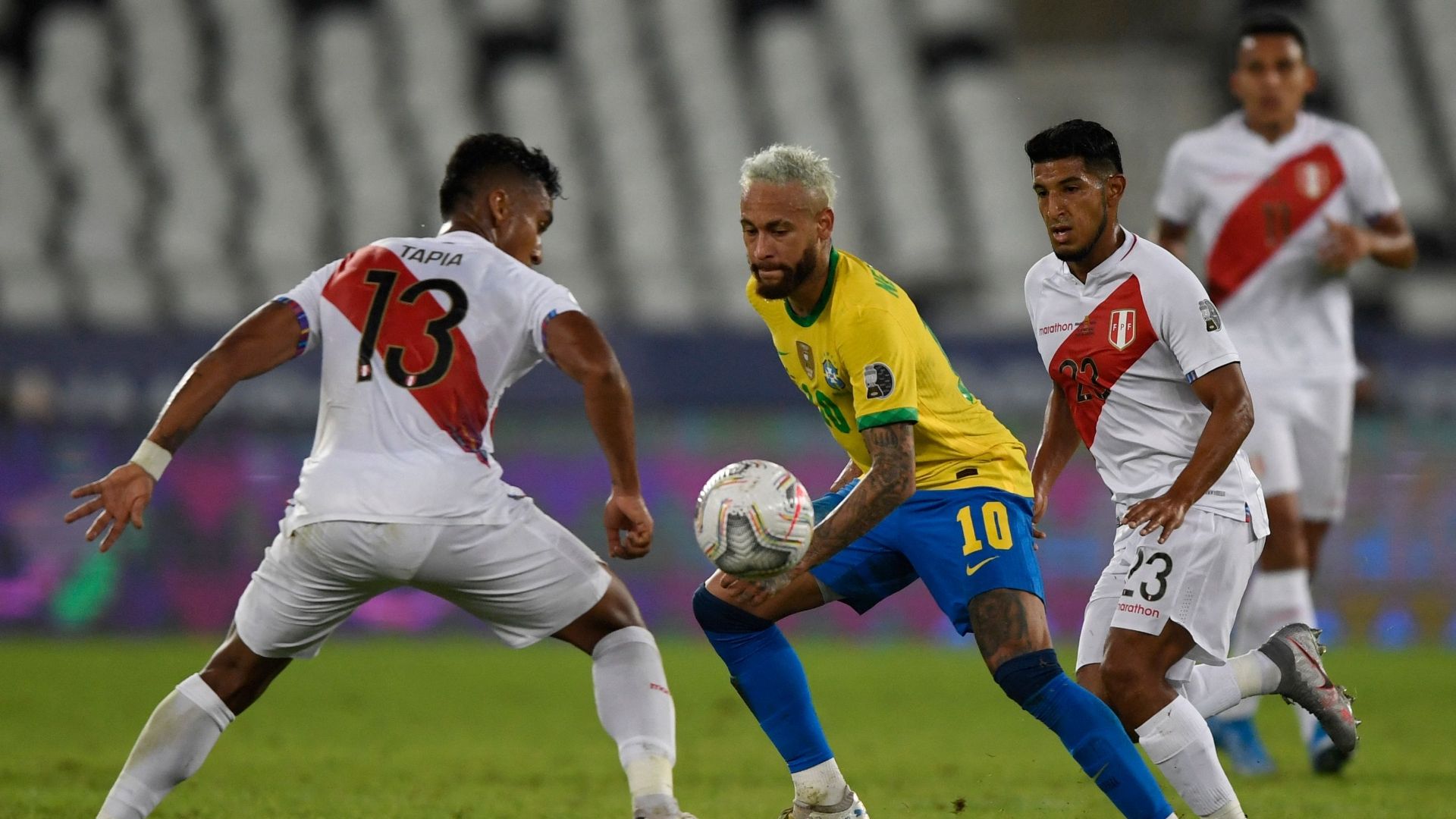 Neymar Brasil Perú Copa América 2021