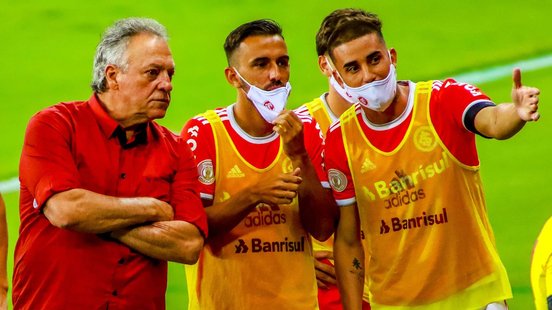 Abel Braga Thiago Galhardo Internacional Corinthians Brasileirão 26 02 2021