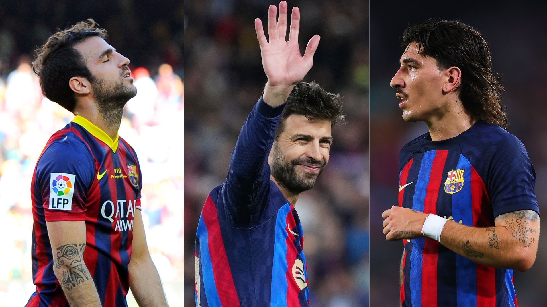 Piqué, Cesc, Bellerín