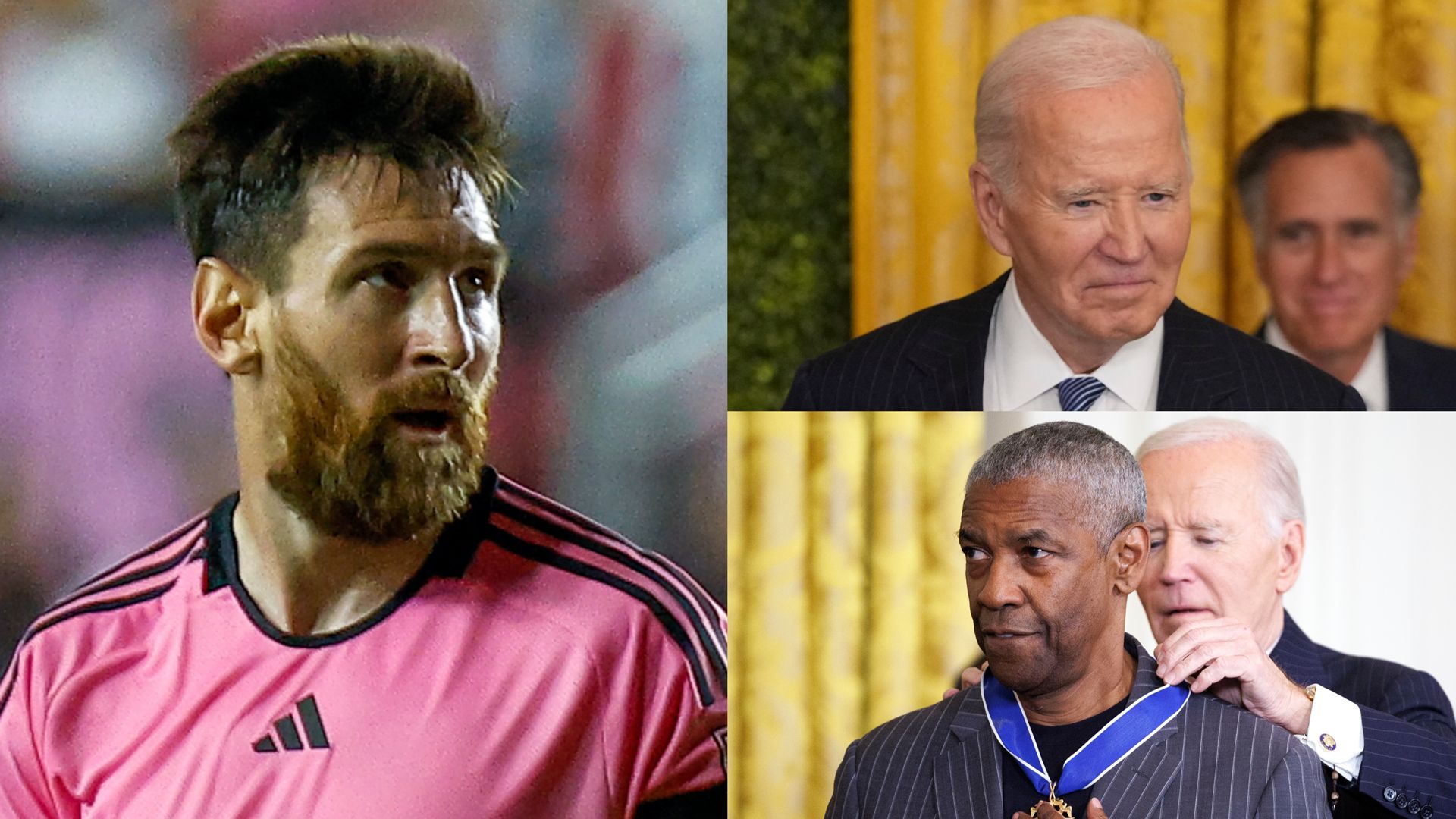 GFX Lionel Messi Joe Biden 2025