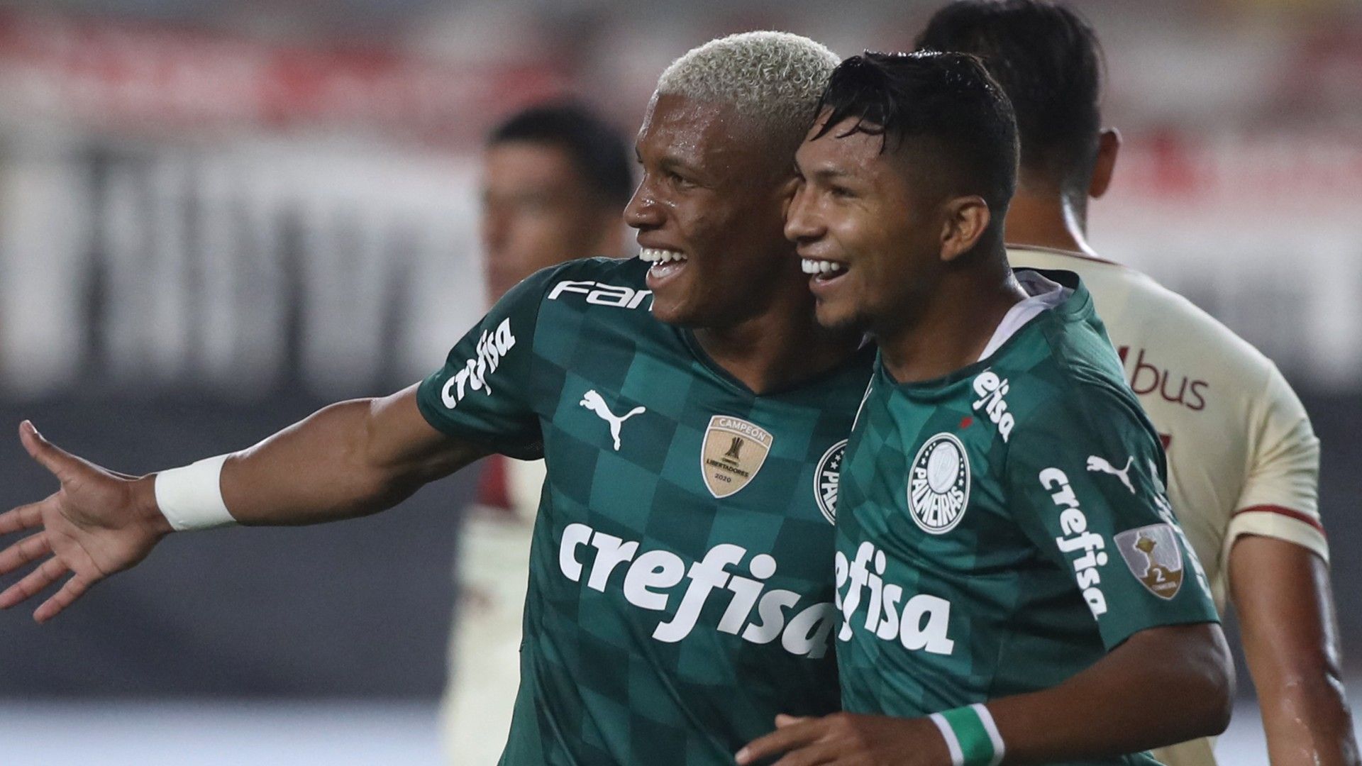Danilo e Rony - Universitario x Palmeiras Libertadores 21042021