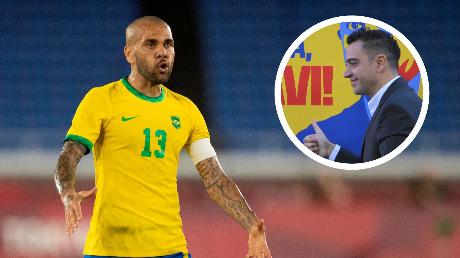 Dani Alves Xavi - Barcelona