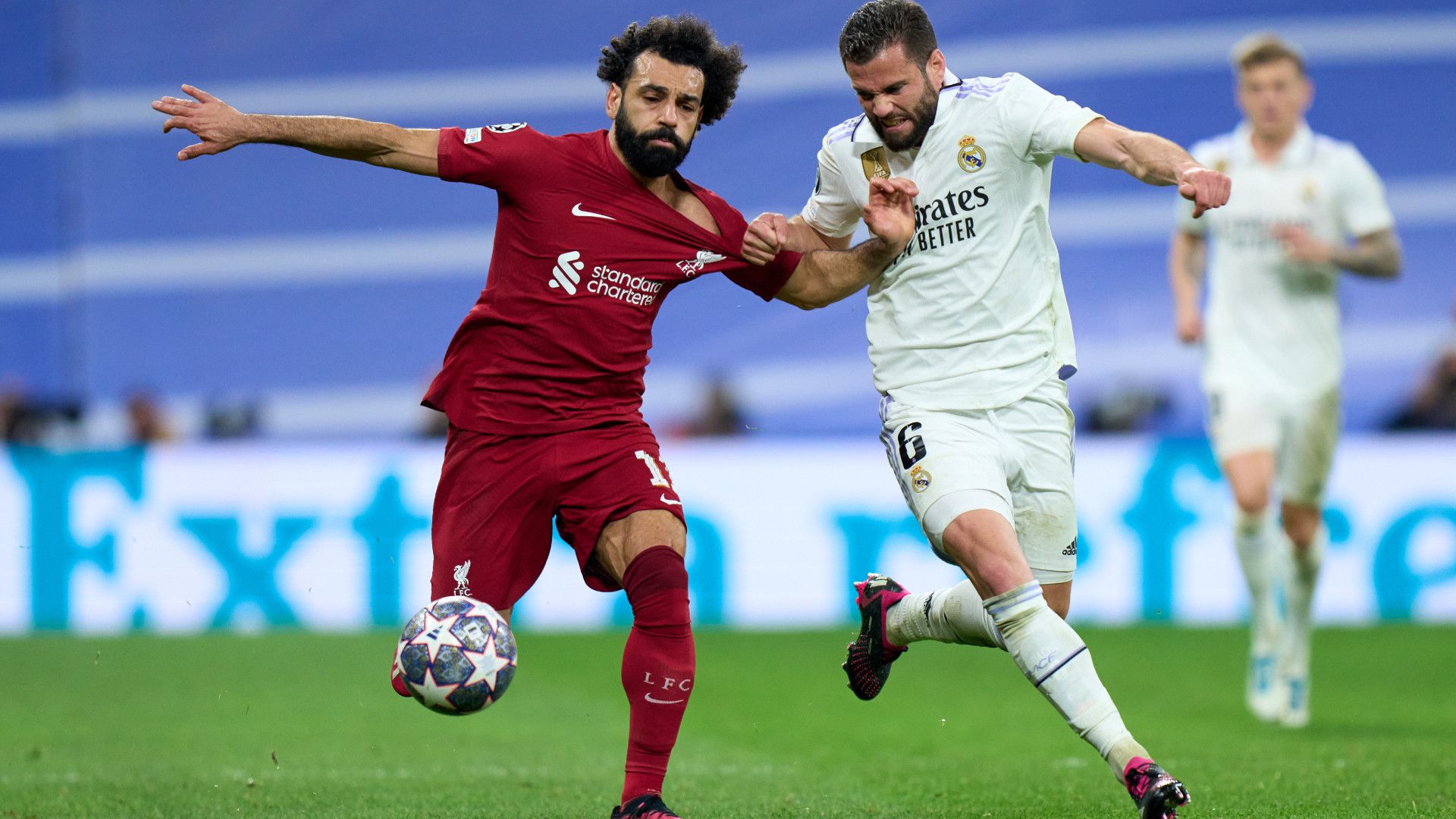 MOHAMED SALAH LIVERPOOL NACHO REAL MADRID