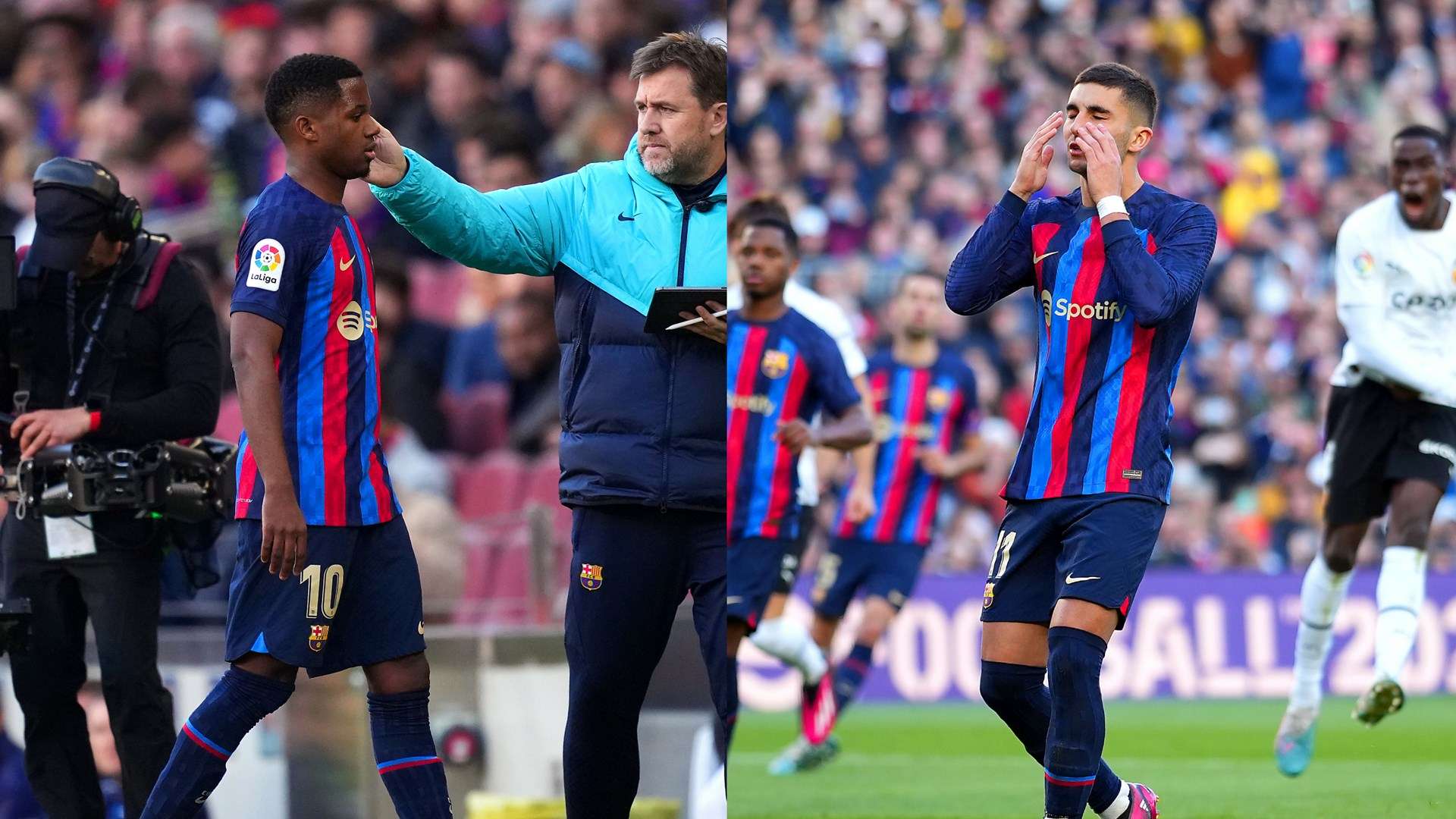 Ansu Fati Ferran Torres - Barcelona 2022/23