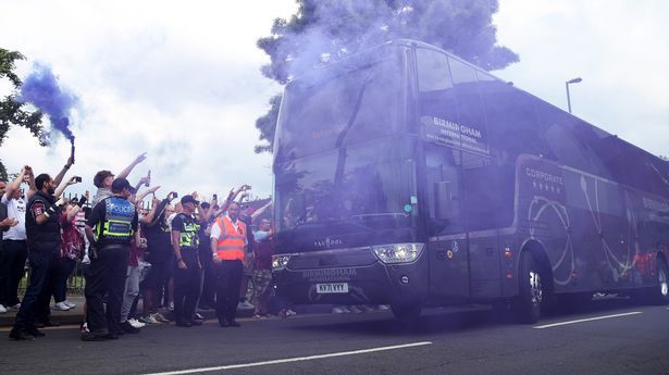 Aston Villa bus