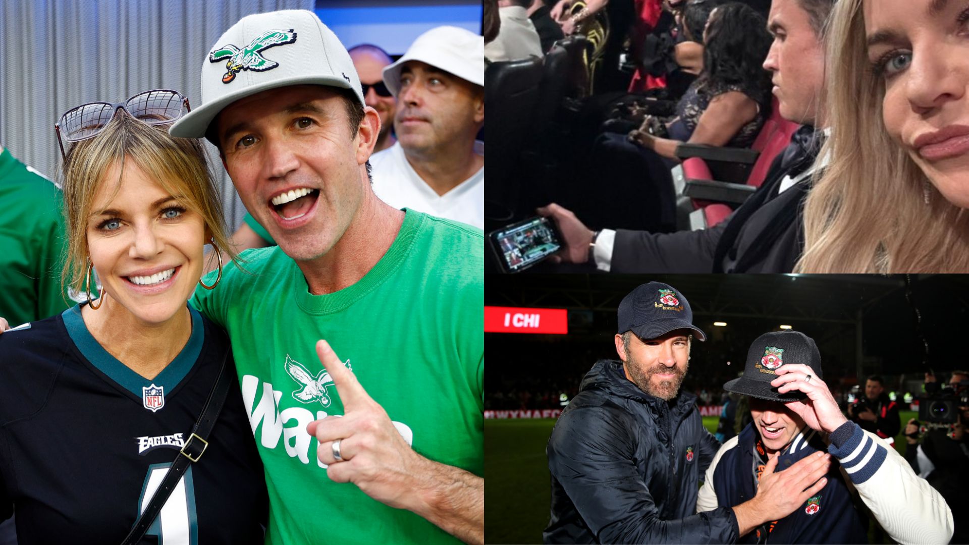 Rob McElhenney Kaitlin Olson Philadelphia Eagles Emmys