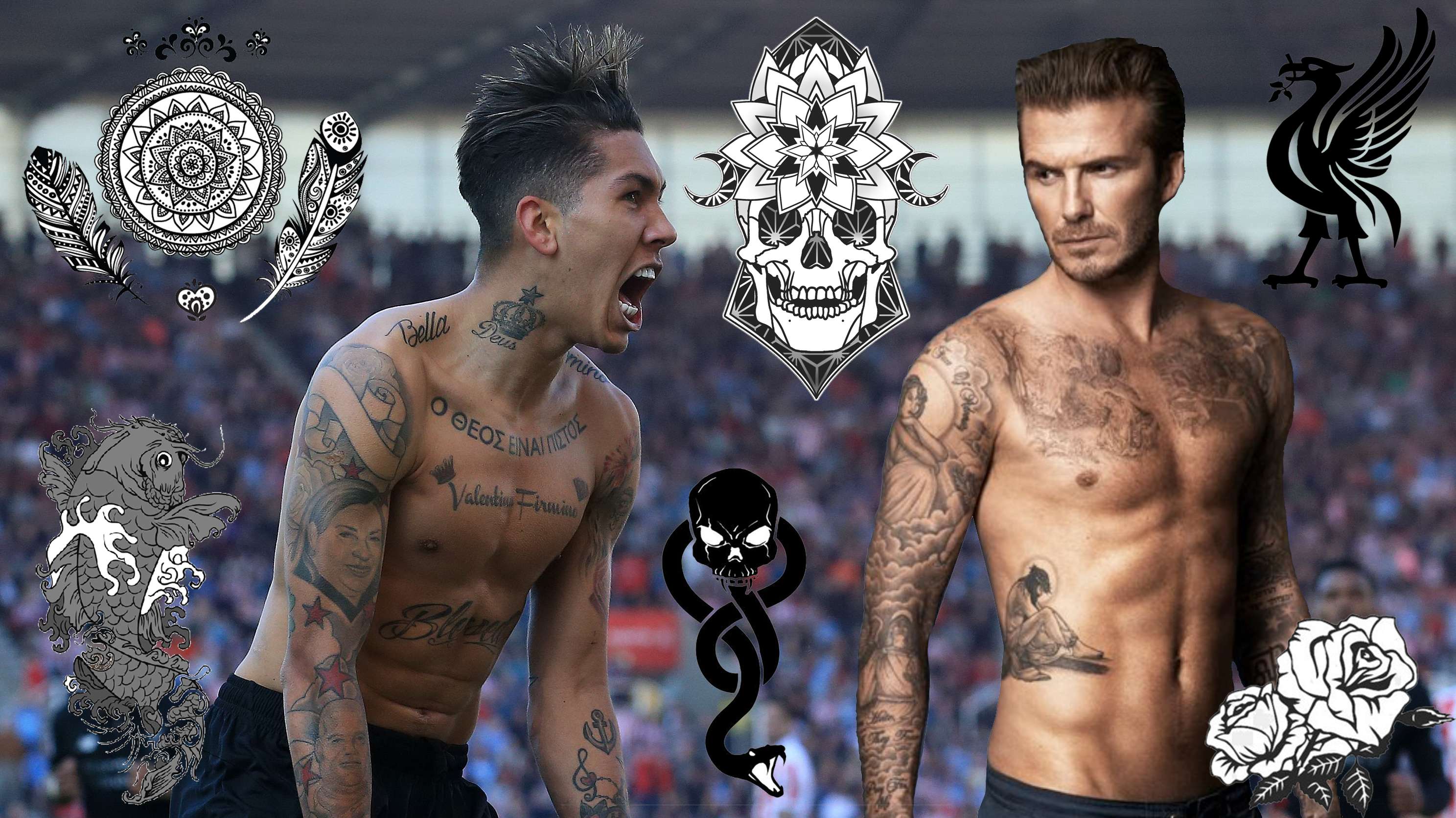 David Beckham Roberto Firmino