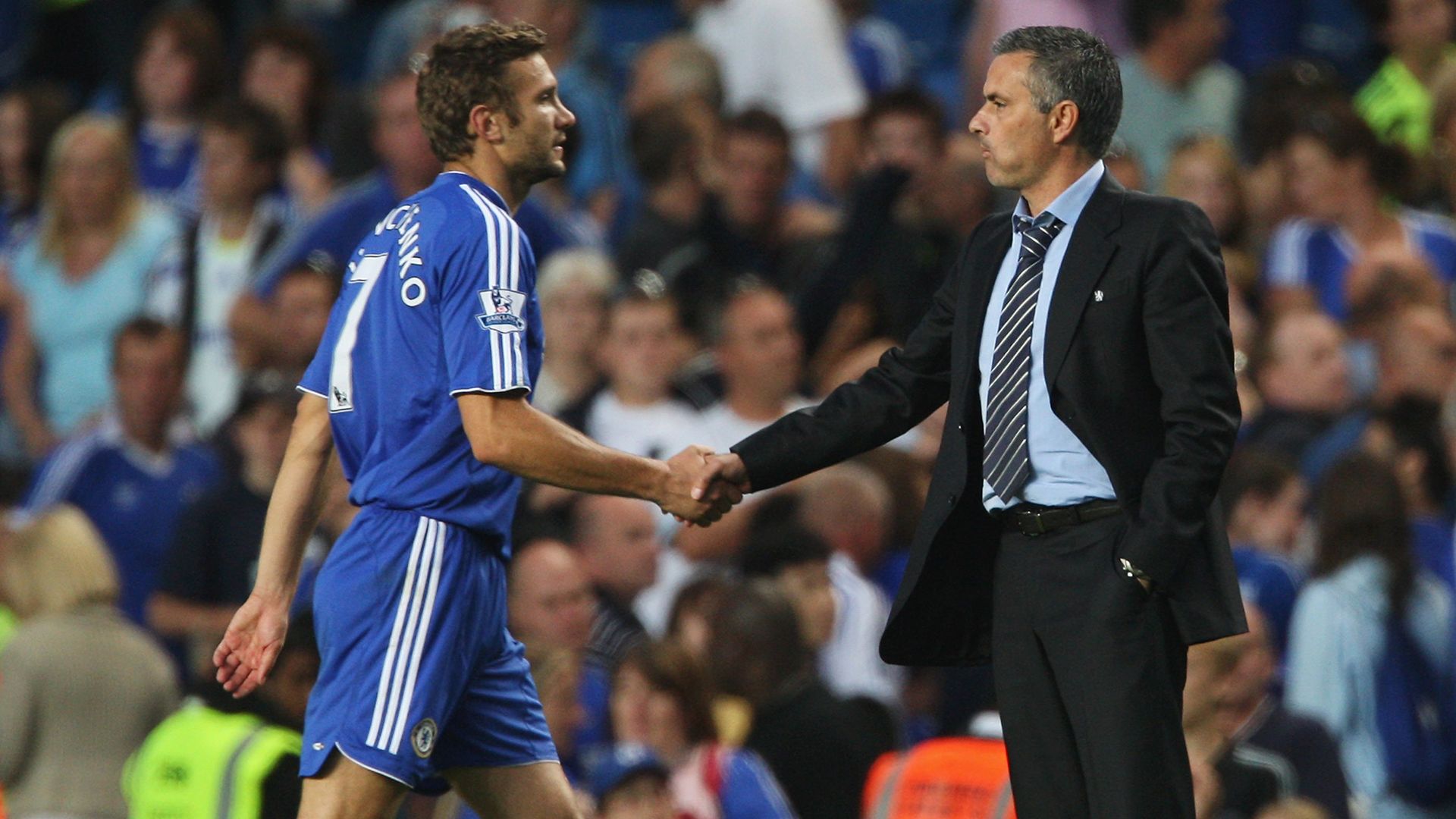 Jose Mourinho Andriy Shevchenko 2007