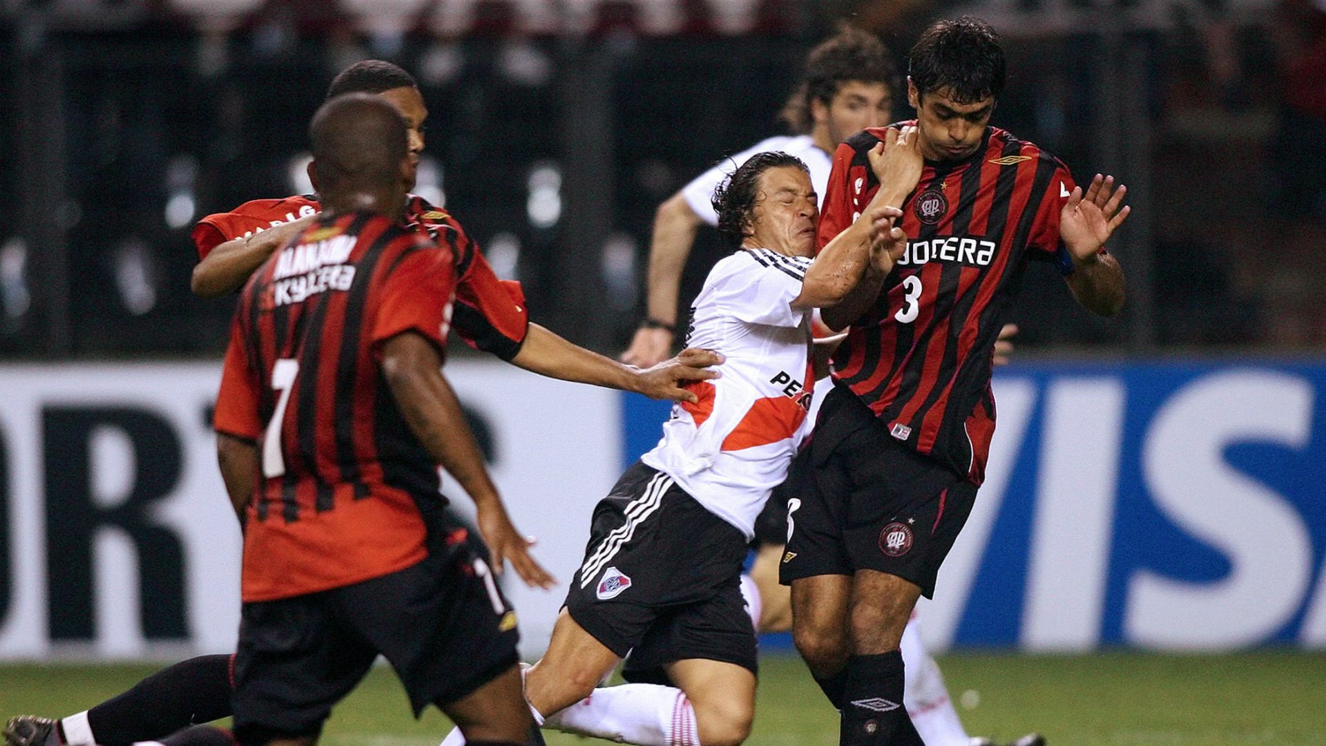 Gallardo Athletico Paranaense River Copa Sudamericana 2006