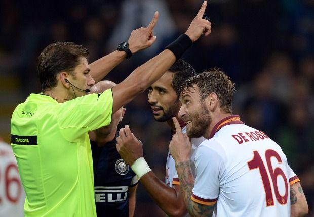 Paolo Tagliavento Mehdi Benatia Daniele De Rossi