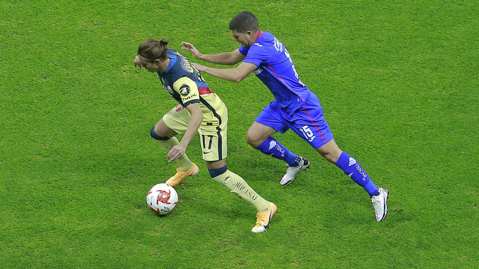 Cruz Azul América Ignacio Rivero Sebastián Córdova