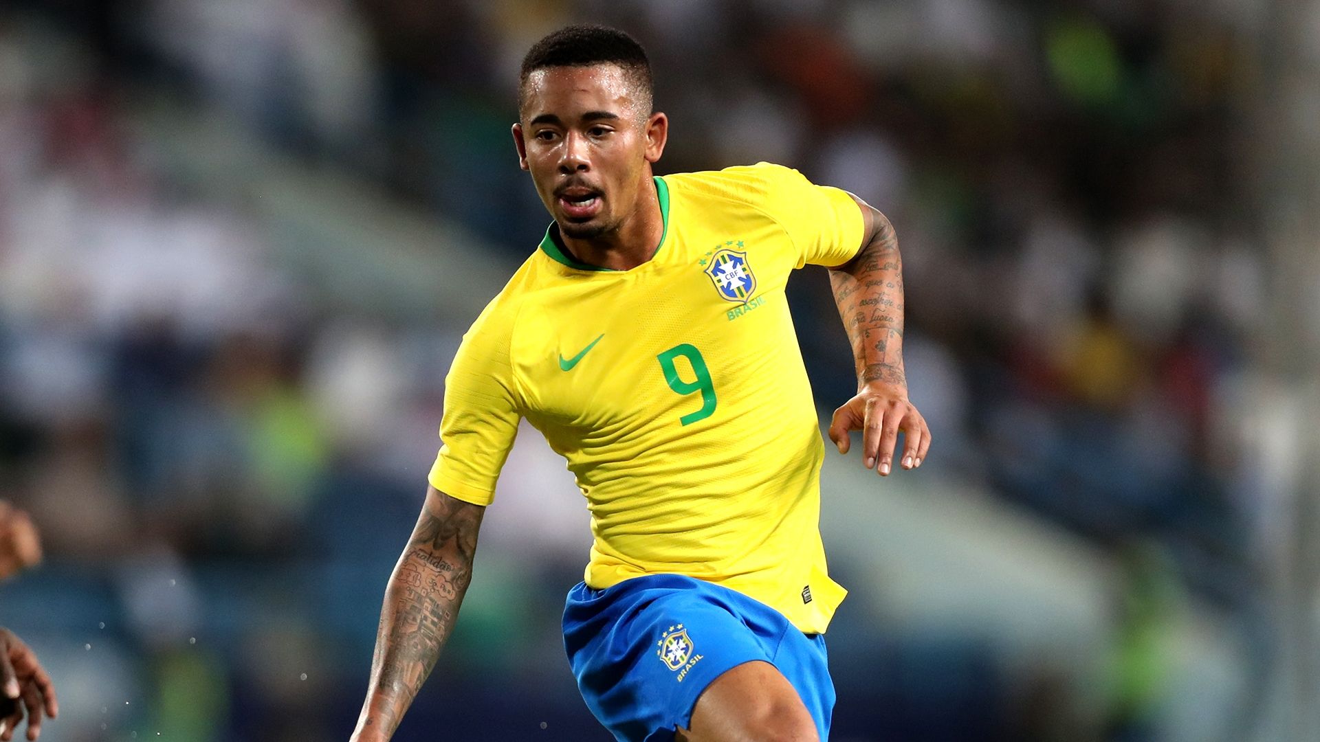 Gabriel Jesus Brasil Arábia Saudita Amistoso 12102018