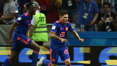 Yerry Mina Juan Quintero Colombia World Cup 2018