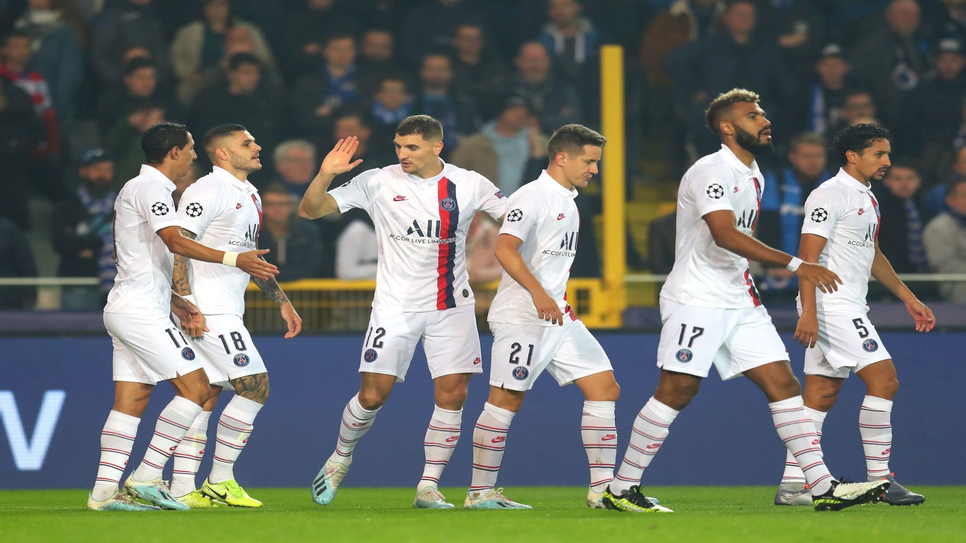Bruges PSG Champions League 22102019