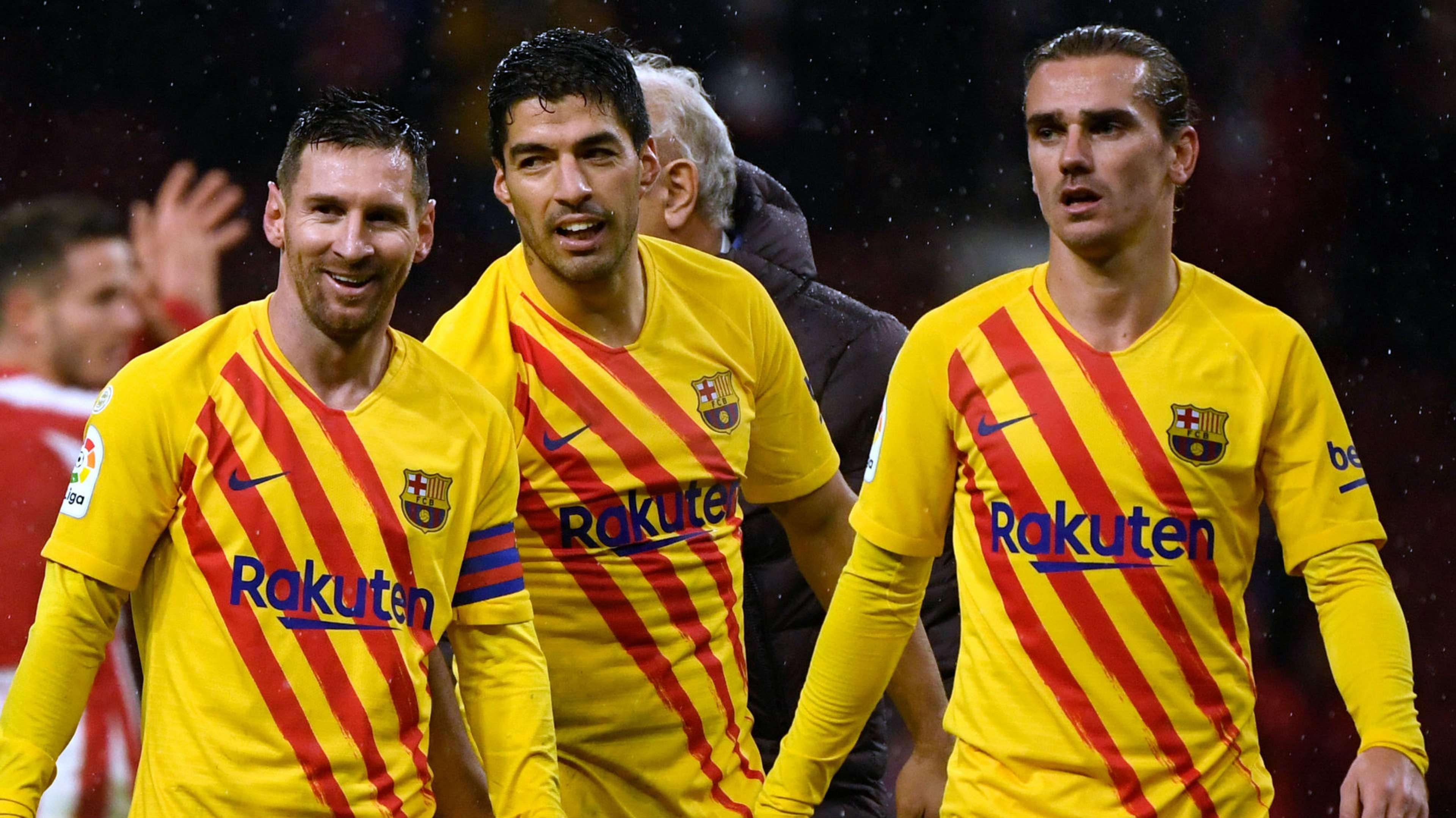 Lionel Messi Luis Suarez Antoine Griezmann Atletico Madrid vs Barcelona 2019-20