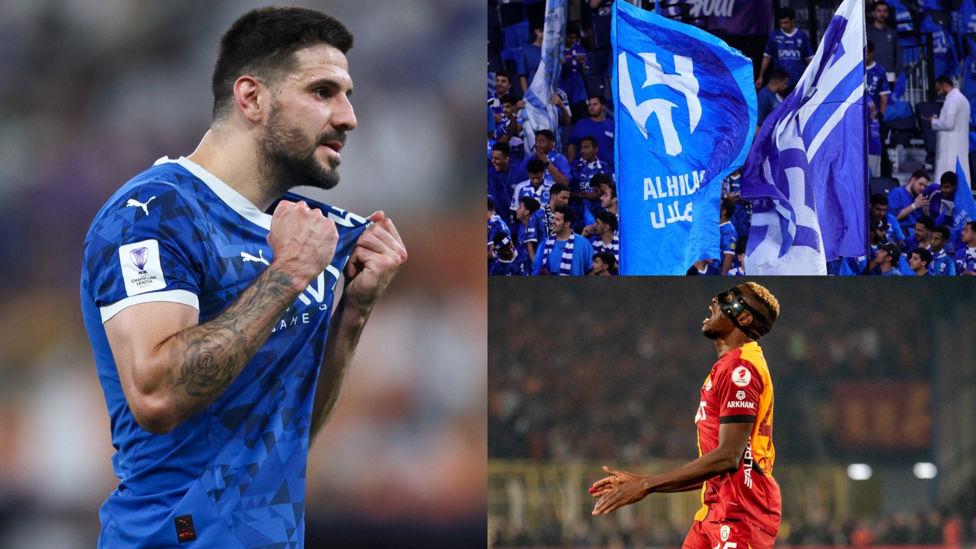 Mitrovic Victor Osimhen Al Hilal Fans