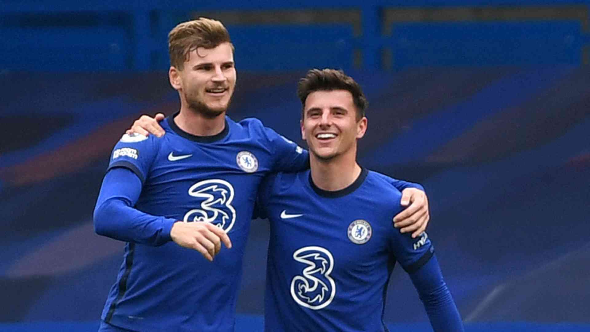 Mason Mount Timo Werner Chelsea 2020-10-17