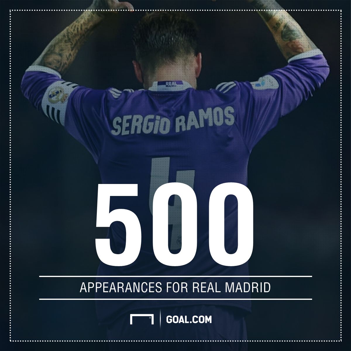 GFX Ramos Madrid appearances