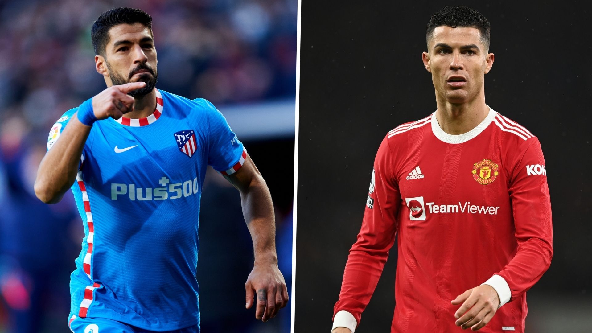 Suarez Cristiano Ronaldo Atletico Madrid Manchester United