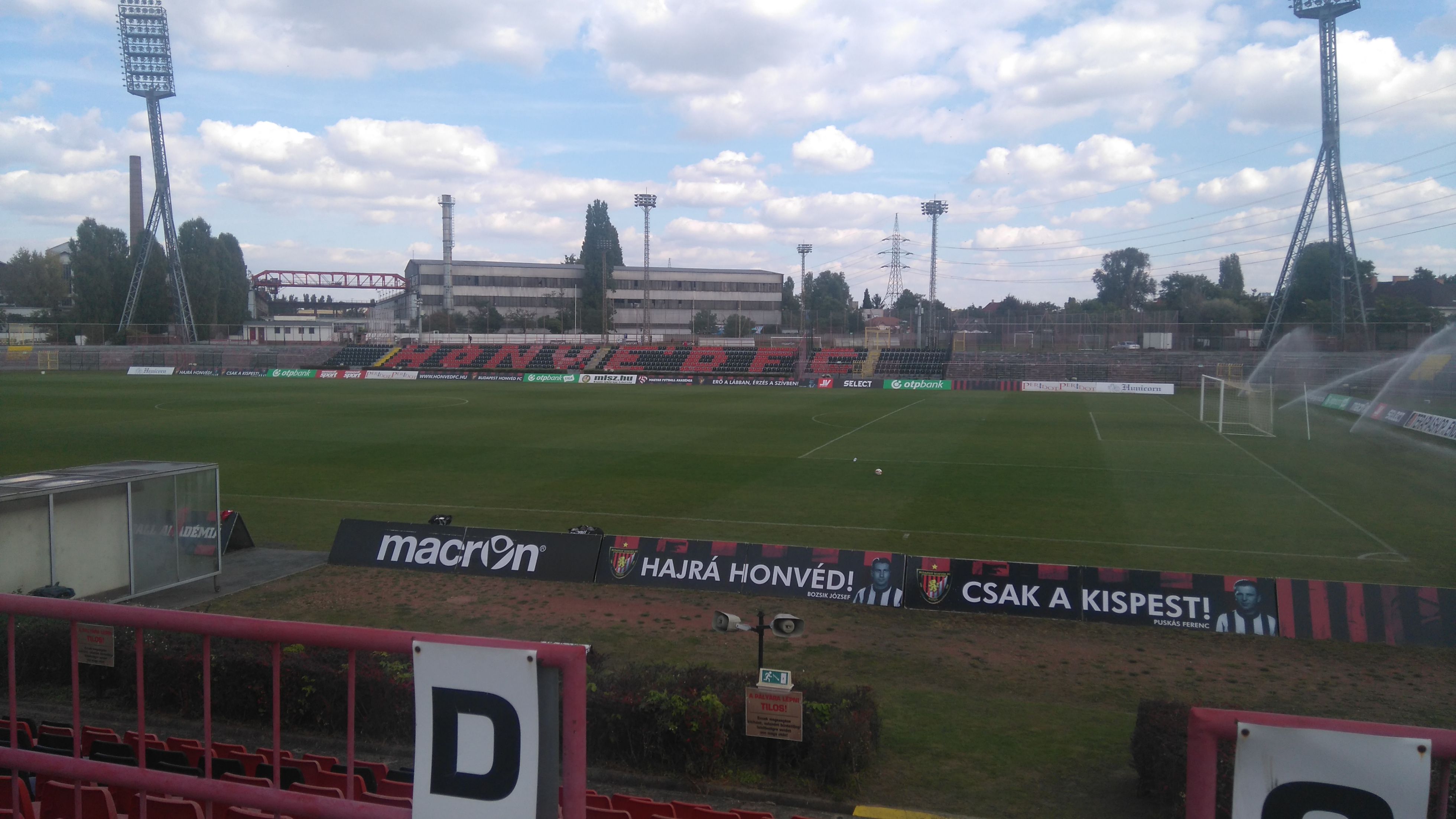 Bozsik Stadion Kispest Honvéd