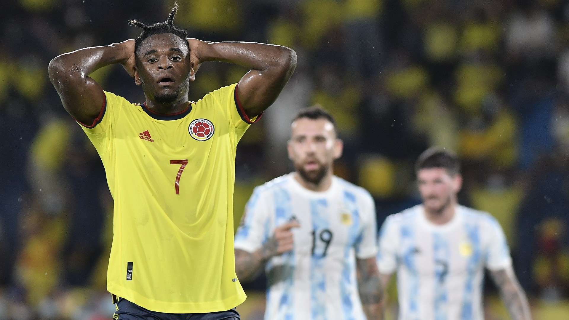 Duvan Zapata Colombia Argentina Eliminatorias Sudamericanas 08062021