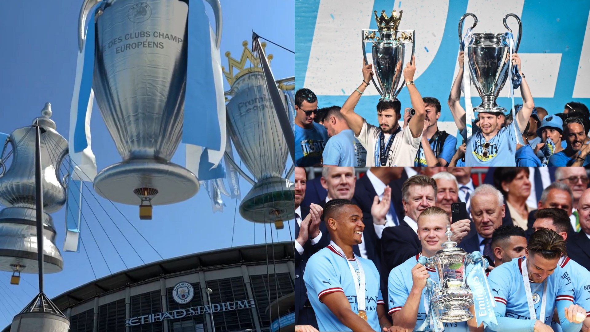 Manchester City Treble Celebrations