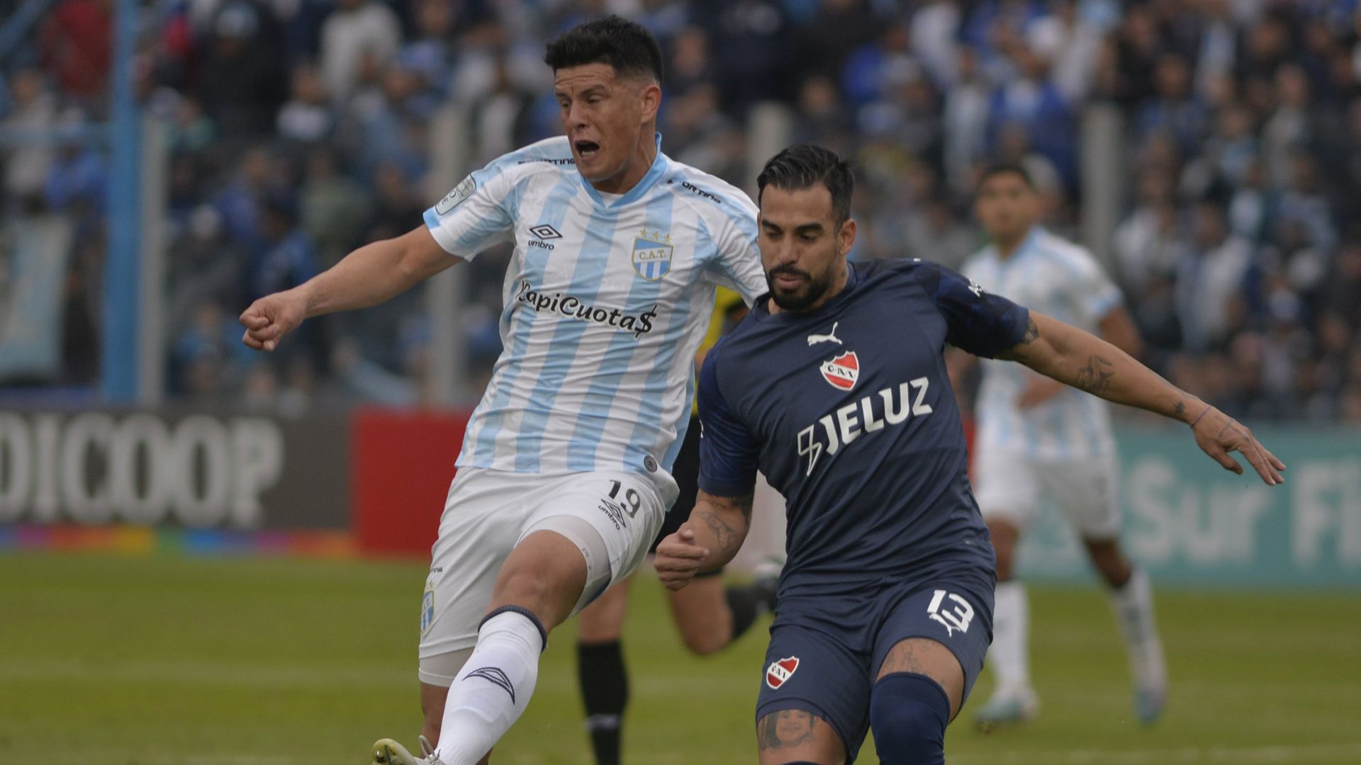 Marcelo Estigarribia Cristian Baez Atletico Tucuman Independiente Torneo Liga Profesional 2023