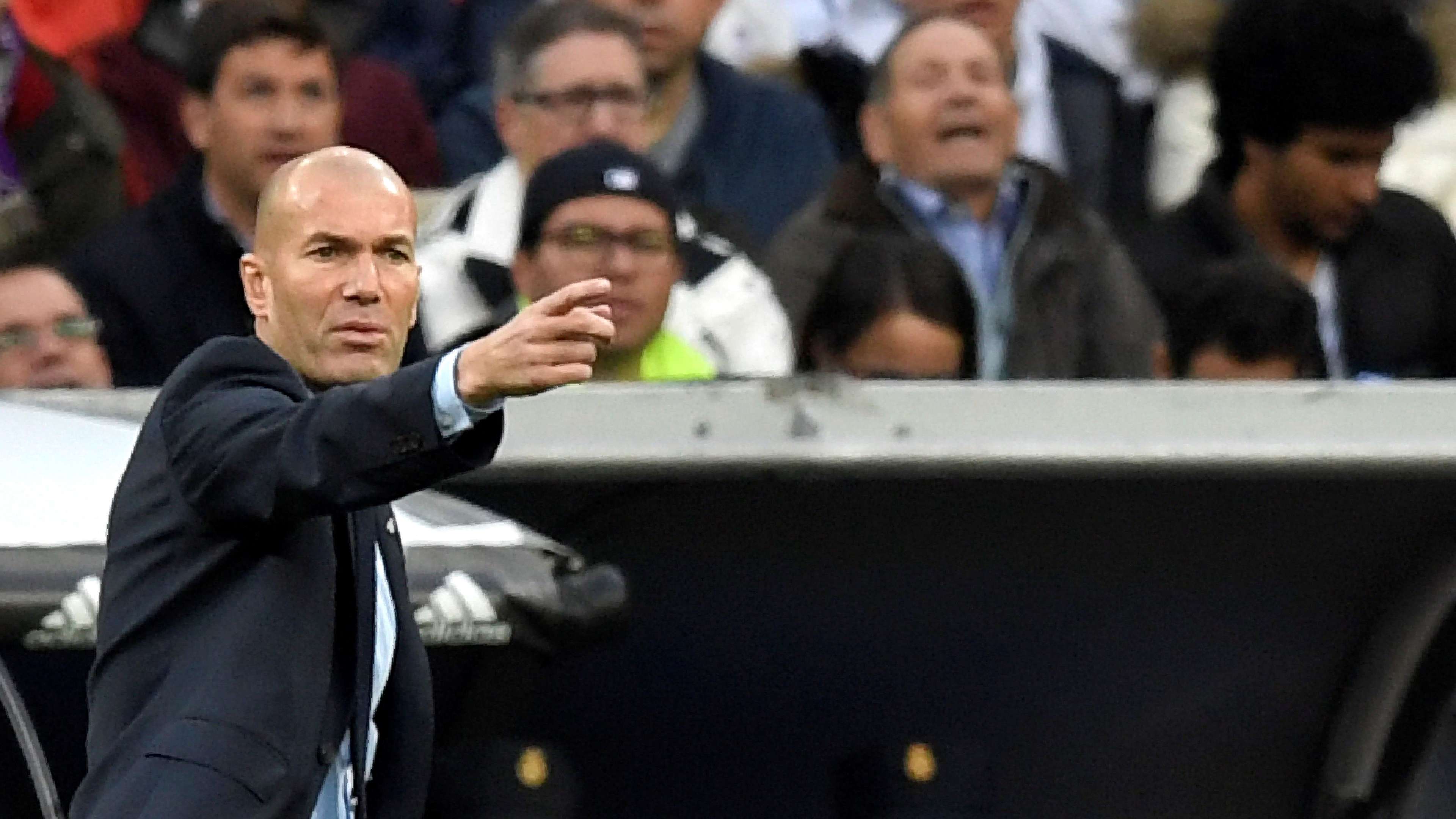 Zinedine Zidane Real Madrid Malaga LaLiga 25112017