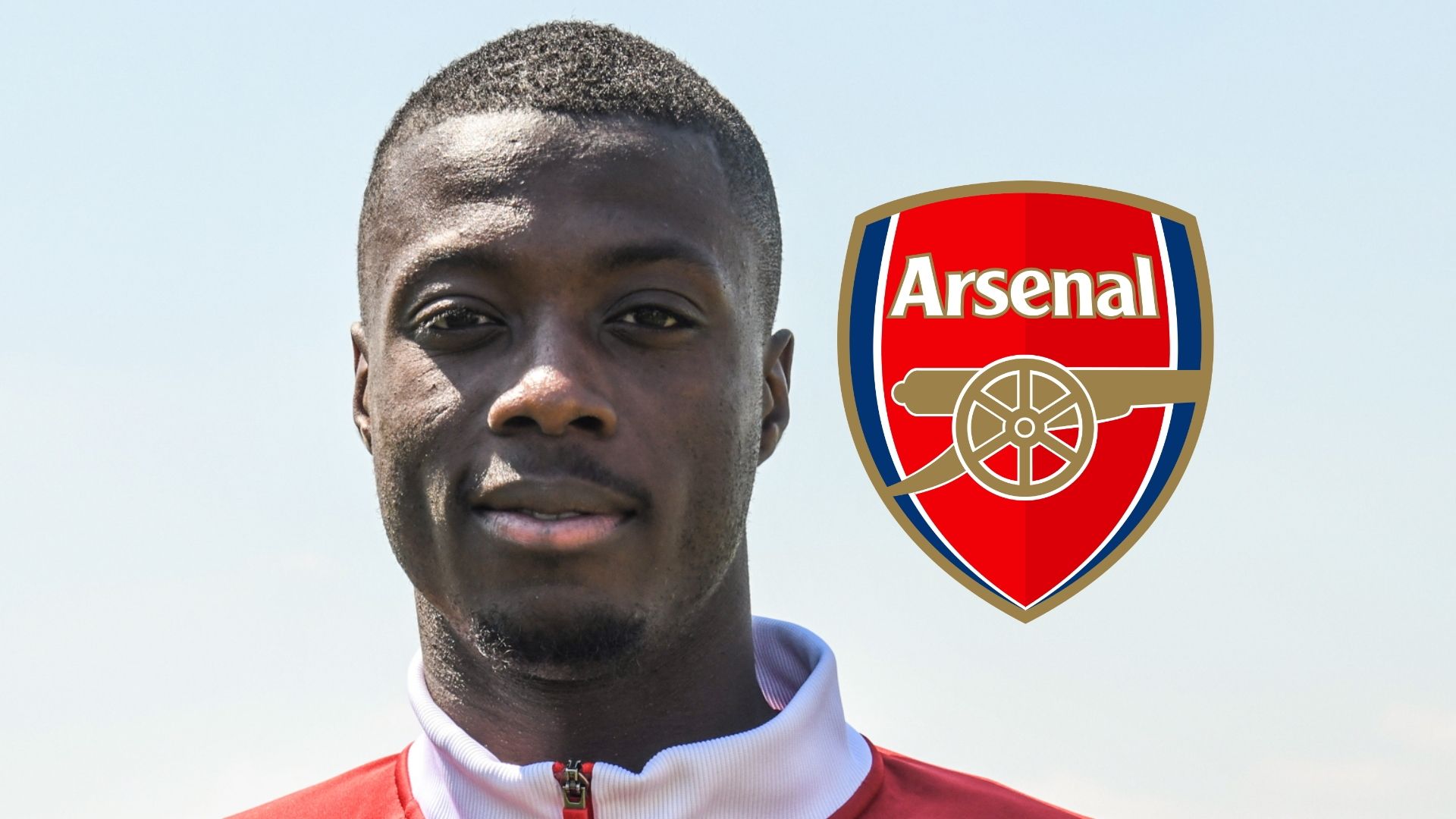 Nicolas Pepe, Arsenal logo