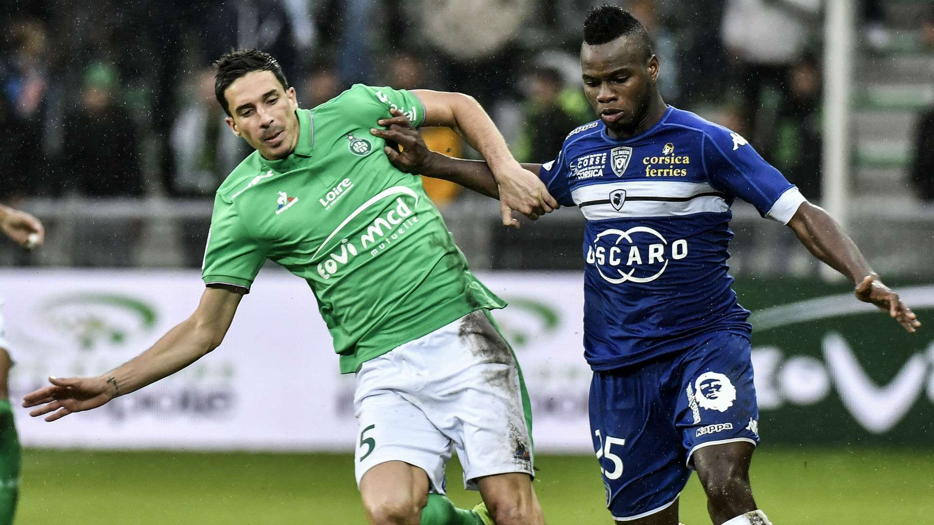 Lassana Coulibaly Vincent Pajot Saint-Etienne Bastia Ligue 1 18092016