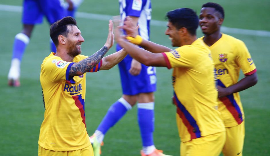 GER ONLY Lionel Messi Barcelona 2020