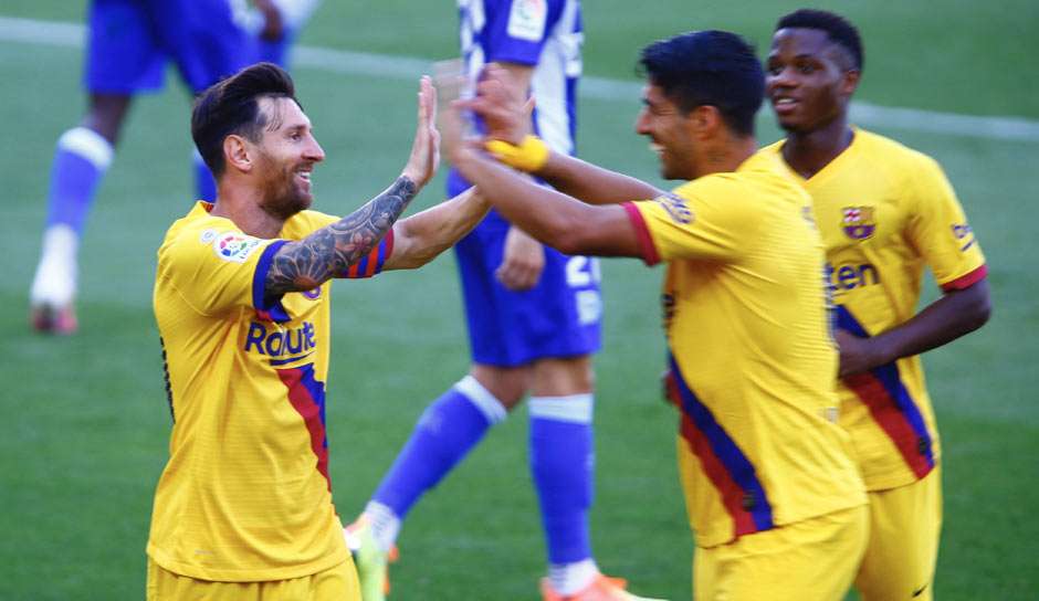 GER ONLY Lionel Messi Barcelona 2020