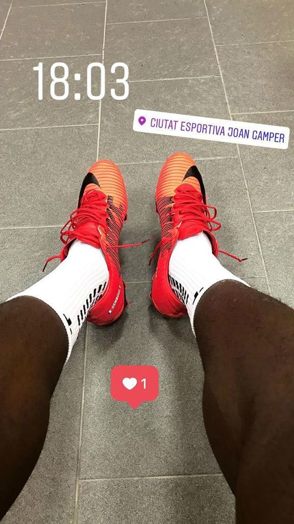 Ousmane Dembele boots