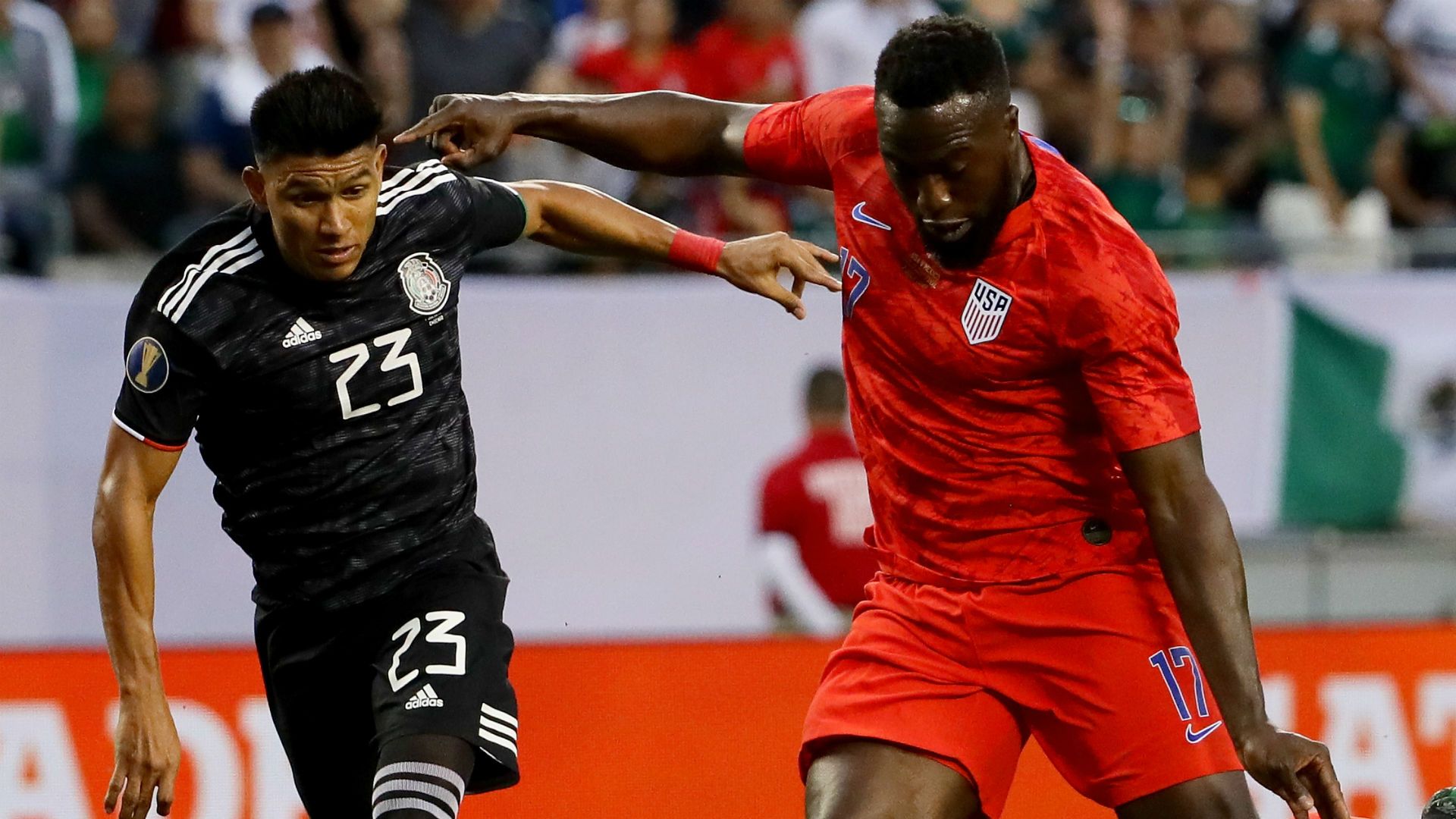 Jozy Altidore Jesus Gallardo Mexico USA USMNT Gold Cup 2019