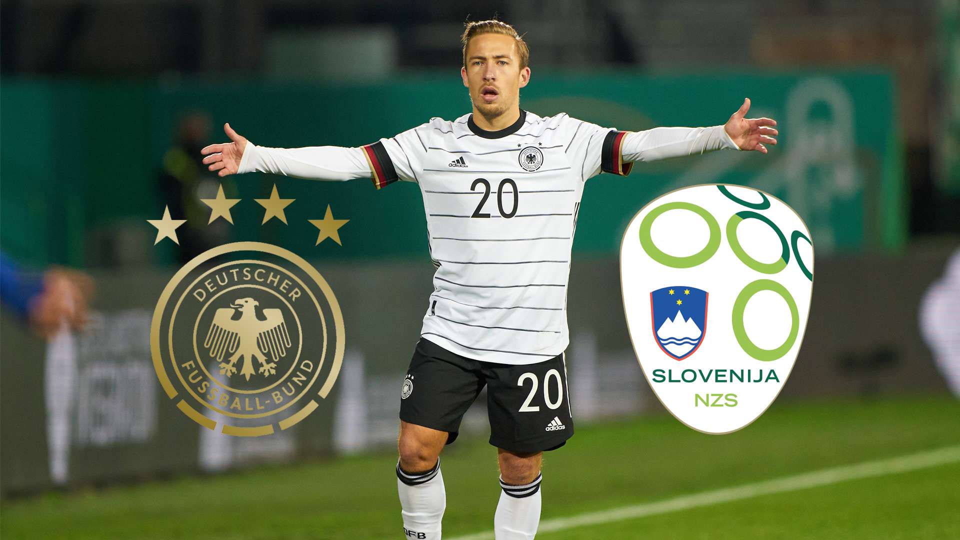 ONLY GERMANY deutschland slowenien u21 passlack 2020