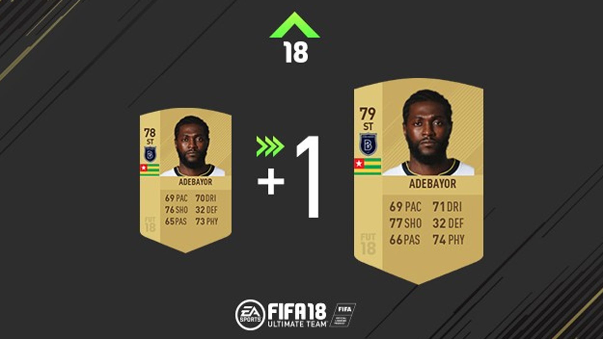 FIFA 18 Adebayor