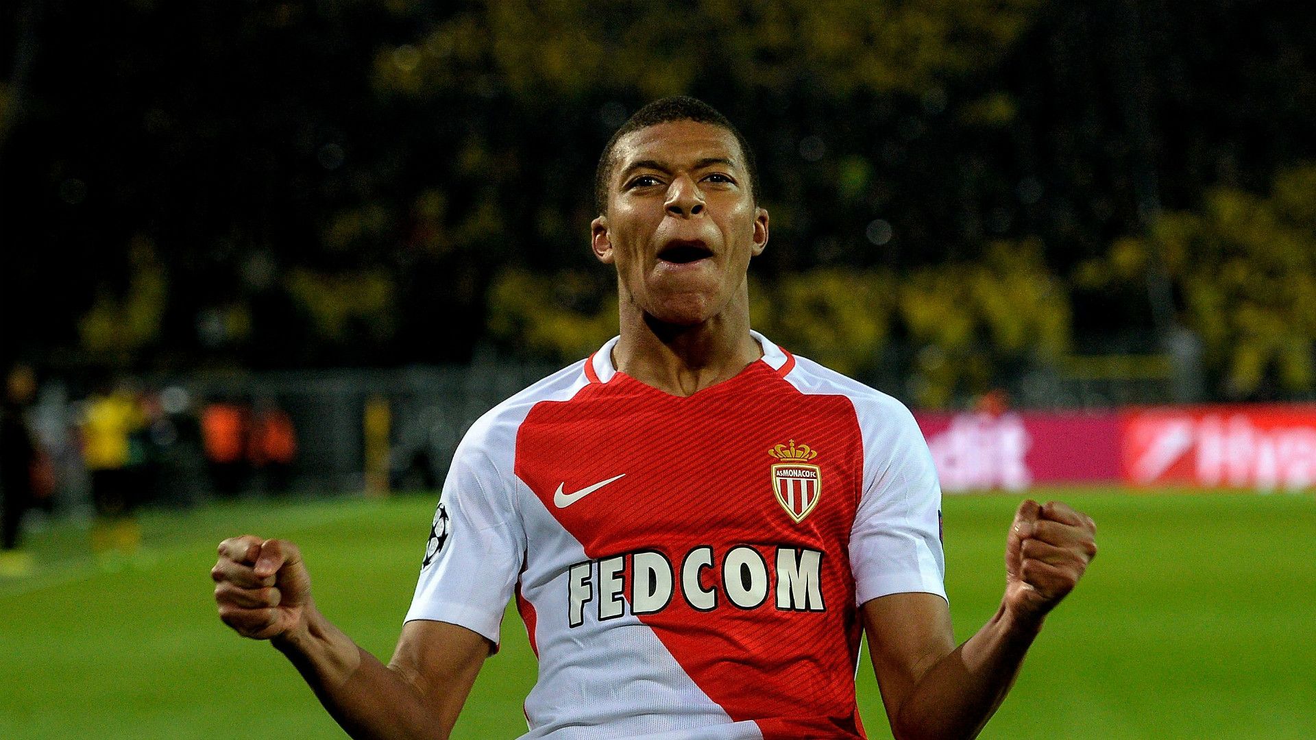Kylian Mbappe Borussia Dortmund Monaco Champions League 12042017