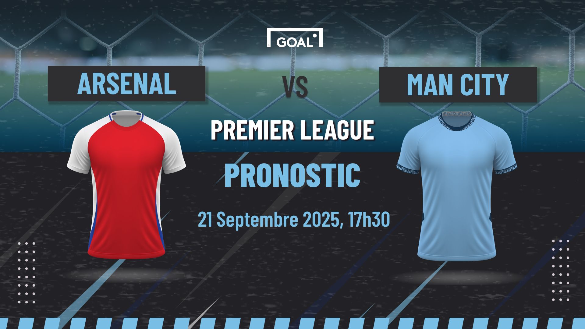 Pronostic Arsenal vs Man City