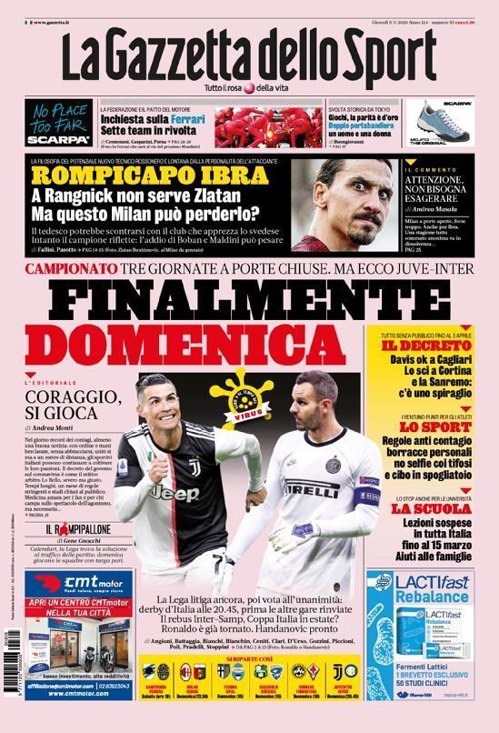 5 March Gazzetta
