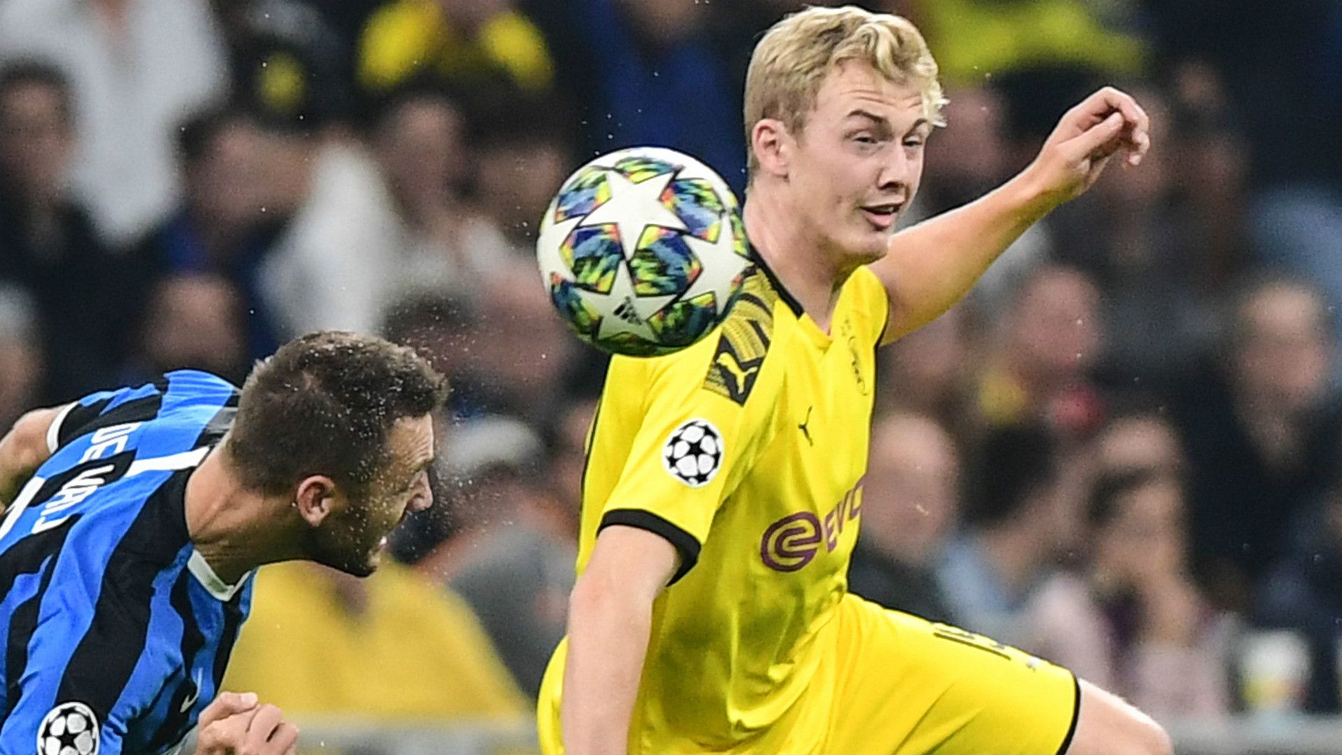 JULIAN BRANDT BORUSSIA DORTMUND CHAMPIONS LEAGUE 23102019
