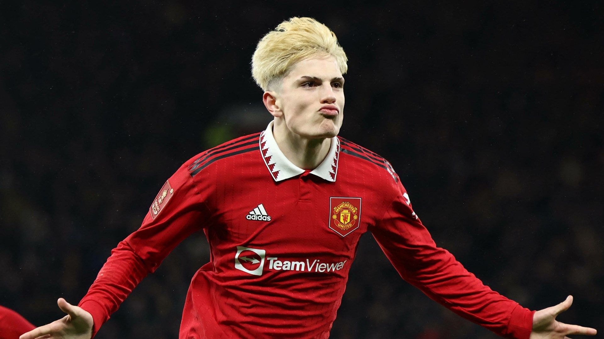 ONLY GERMANY Alejandro Garnacho Manchester United 2023