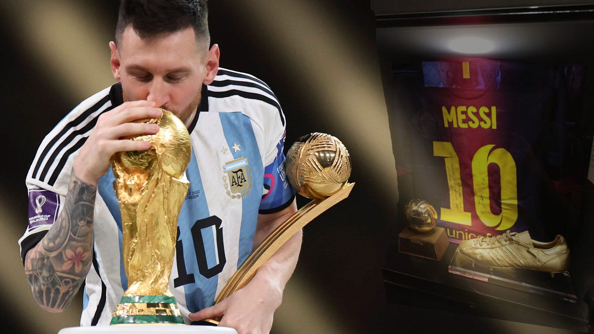 GER ONLY Lionel Messi Trikot Barcelona GFX