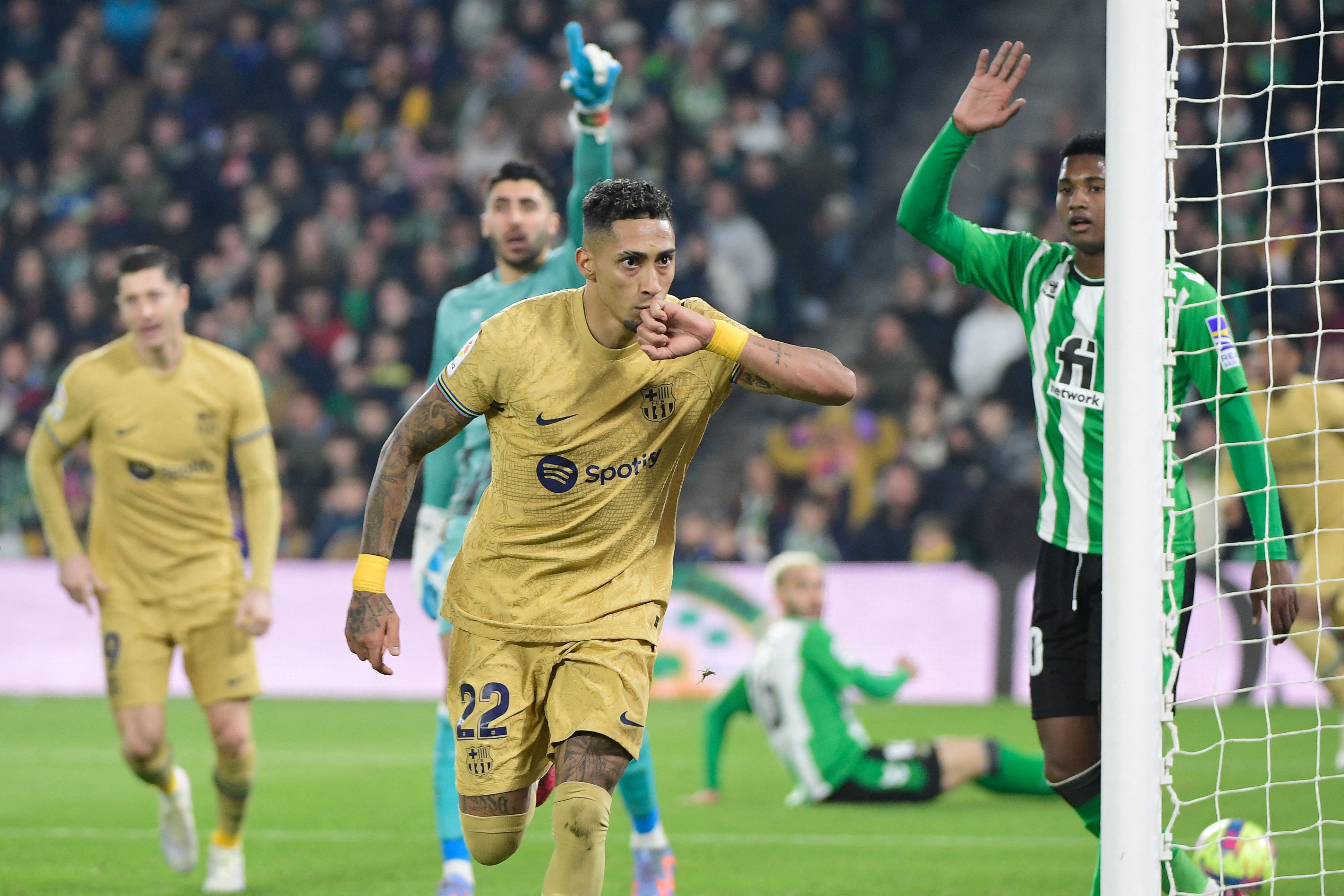 Raphinha Barcelona Real Betis 2022-23